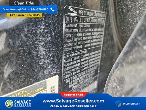 Used 2017 Jaguar F-PACE R-Sport image 16