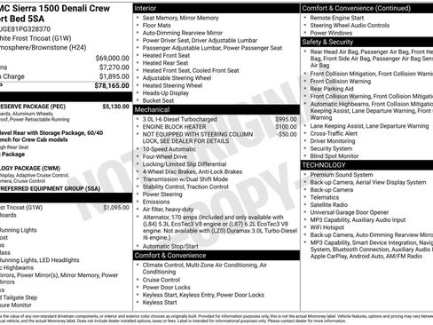 Used 2023 GMC Sierra 1500 Denali w/ Denali Reserve Package AWD/4WD image 41