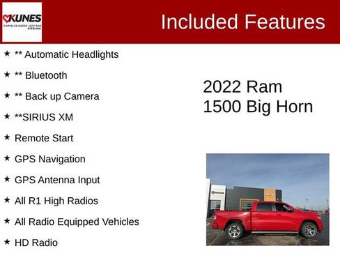 Certified 2022 RAM 1500 Big Horn image 3
