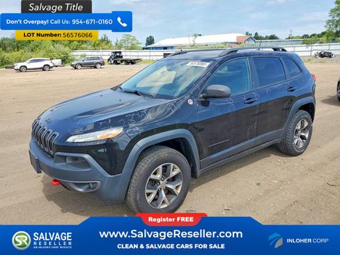 Used 2017 Jeep Cherokee Trailhawk AWD/4WD image 1