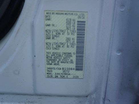 Used 2016 Nissan NV 2500 SV RWD image 19