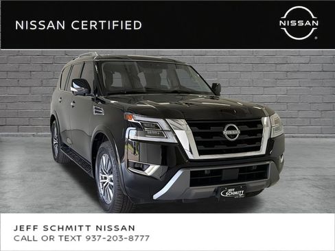 Certified 2024 Nissan Armada SL w/ Captain's Chairs Package AWD/4WD image 1