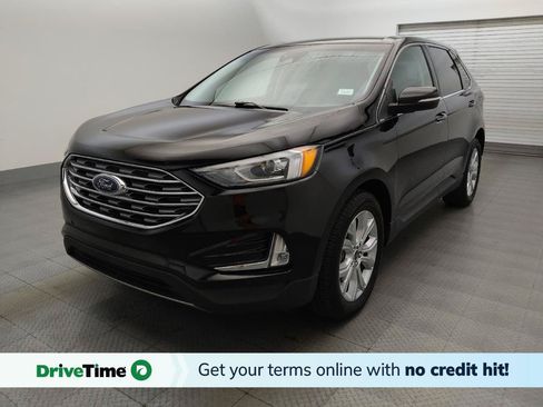 Used 2021 Ford Edge Titanium w/ Cargo Accessory Package FWD image 1