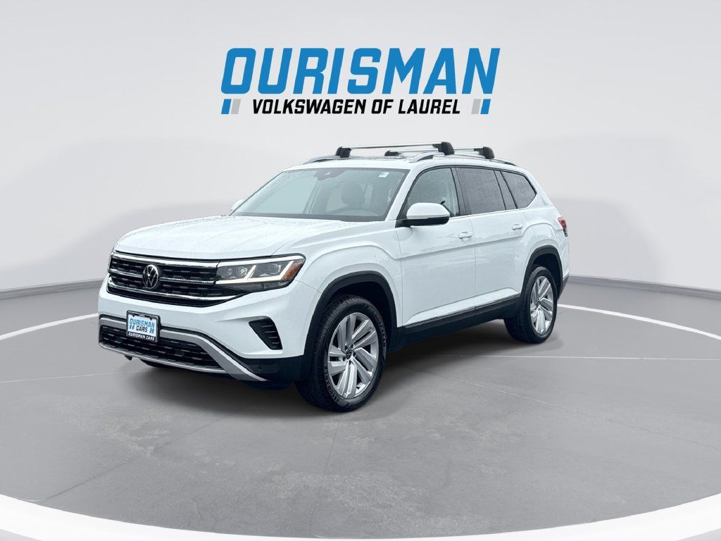 Used 2021 Volkswagen Atlas SEL AWD/4WD image 4