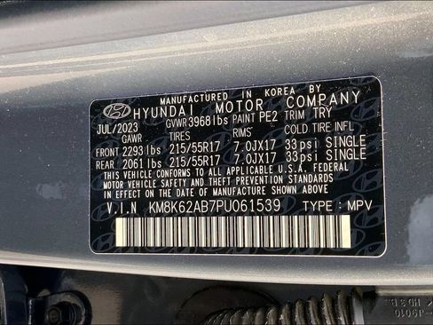 Used 2023 Hyundai Kona SEL w/ Cargo Package FWD image 18