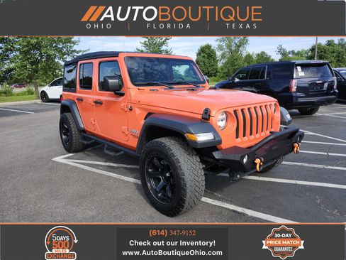 Used 2018 Jeep Wrangler Unlimited Sport AWD/4WD image 1