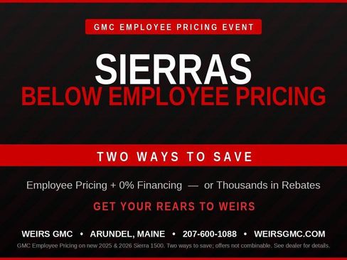 New 2026 GMC Sierra 1500 Pro w/ Pro Value Package AWD/4WD image 2