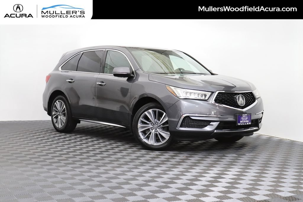 Used 2017 Acura MDX w/ Technology Package AWD/4WD image 1