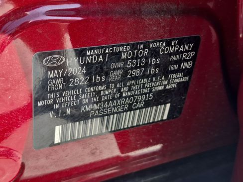 Certified 2024 Hyundai Ioniq 6 SEL RWD image 31