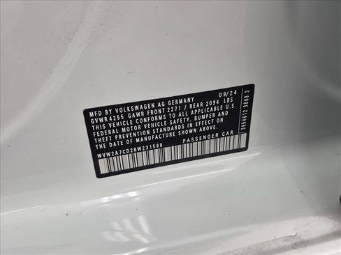 Used 2024 Volkswagen GTI SE w/ SE Leather Seats Package FWD image 29