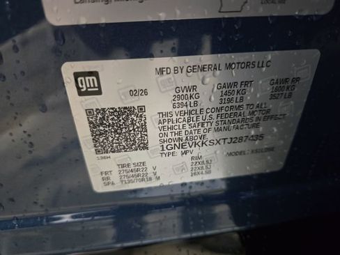 New 2026 Chevrolet Traverse High Country w/ LPO, Floor Liner Package image 38