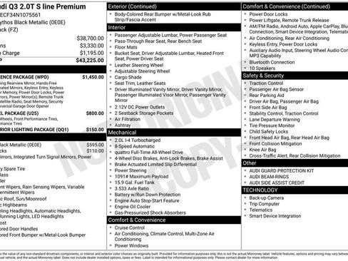 Used 2022 Audi Q3 2.0T Premium w/ Convenience Package image 17