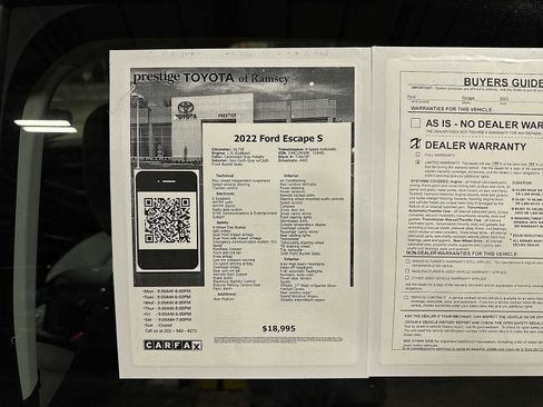 Used 2022 Ford Escape S image 13