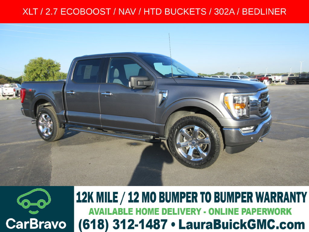 Used 2021 Ford F150 XLT w/ Equipment Group 302A High AWD/4WD image 1