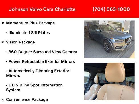 Used 2017 Volvo XC90 T5 Momentum w/ Vision Package AWD/4WD image 6