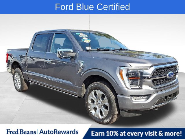 Certified 2023 Ford F150 Platinum w/ Equipment Group 701A High AWD/4WD image 1
