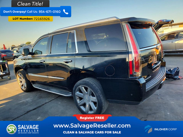 Used 2017 Cadillac Escalade Premium Luxury AWD/4WD image 3