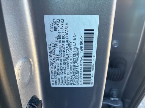 Used 2023 Honda Ridgeline RTL image 27