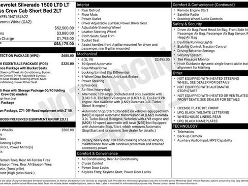 Used 2022 Chevrolet Silverado 1500 LT Trail Boss w/ Bed Protection Package AWD/4WD image 7