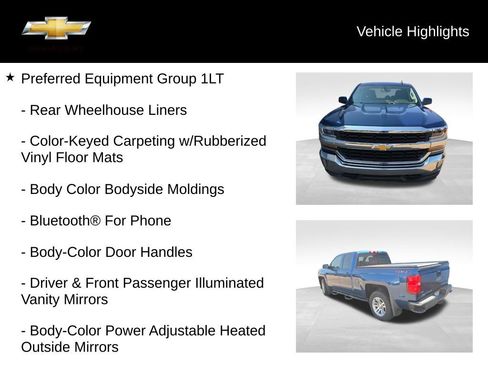 Used 2018 Chevrolet Silverado 1500 LT w/ All Star Edition AWD/4WD image 17