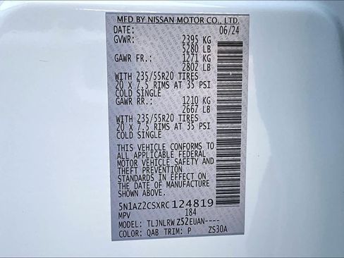 Certified 2024 Nissan Murano SL image 34