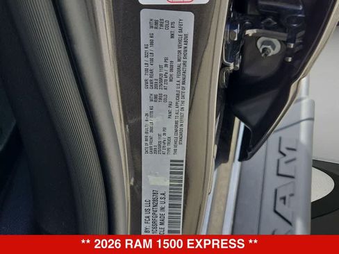 New 2026 RAM 1500 Express AWD/4WD image 34
