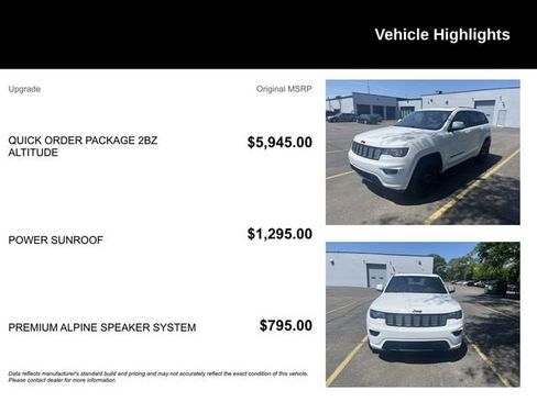 Used 2019 Jeep Grand Cherokee Altitude image 5