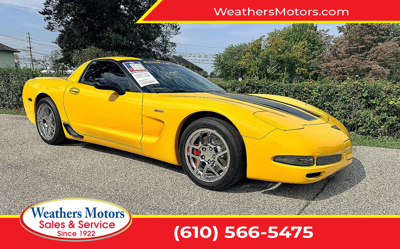 Used 2004 Chevrolet Corvette Z06 w/ Memory Package RWD image 1