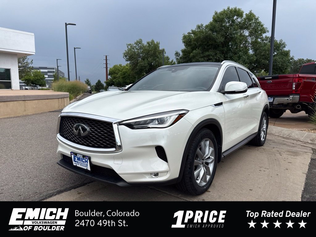 Used 2021 INFINITI QX50 Luxe w/ Cargo Package AWD/4WD image 1