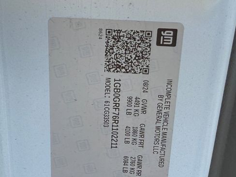 New 2024 Chevrolet Express 3500 w/ Power Convenience Package image 27