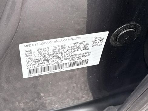 Used 2020 Acura MDX SH-AWD w/ Technology Package image 34