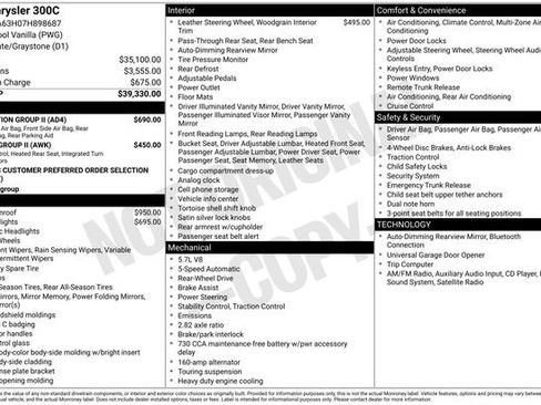 Used 2007 Chrysler 300 C w/ Protection Group II image 34