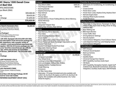 Used 2021 GMC Sierra 1500 Denali w/ Denali Ultimate Package AWD/4WD image 6