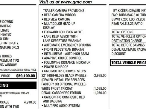 Used 2021 GMC Sierra 1500 Denali w/ Denali Ultimate Package image 2