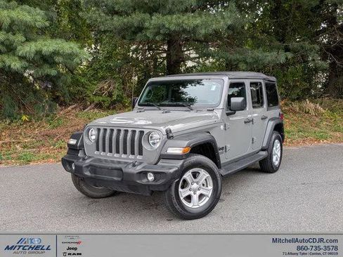 Certified 2021 Jeep Wrangler Unlimited Sport S image 1