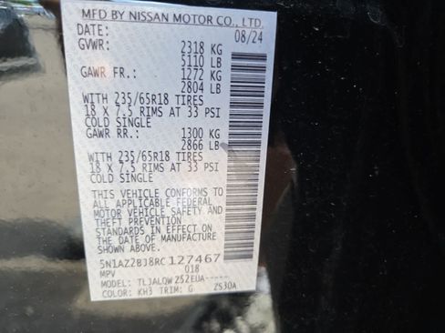 Used 2024 Nissan Murano SV FWD image 29