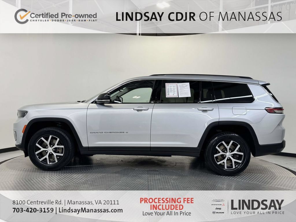 Certified 2023 Jeep Grand Cherokee L Limited w/ Luxury Tech Group II AWD/4WD image 6