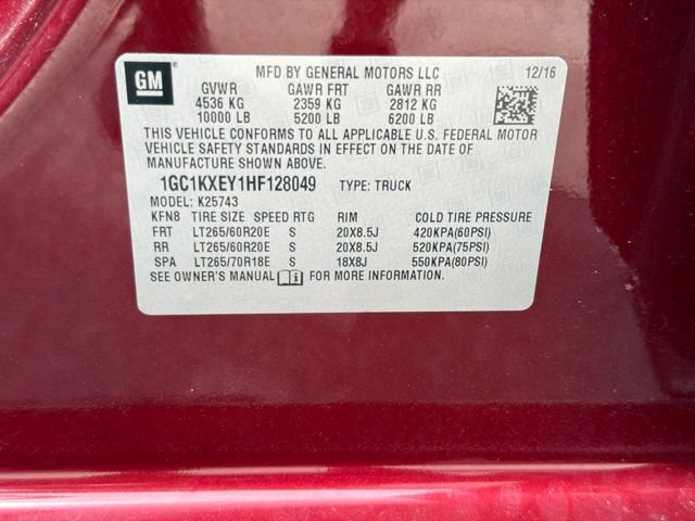Used 2017 Chevrolet Silverado 2500 High Country w/ Duramax Plus Package AWD/4WD image 31