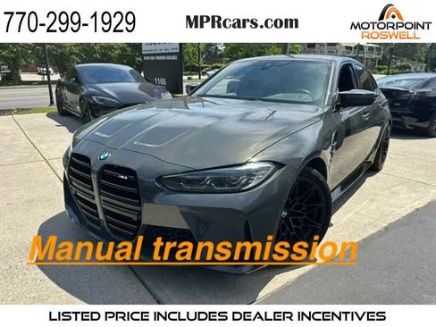 Used 2021 BMW M3 w/ Parking Assistance Package RWD image 1
