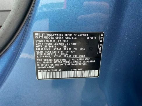 Used 2019 Volkswagen Atlas SE AWD/4WD image 37