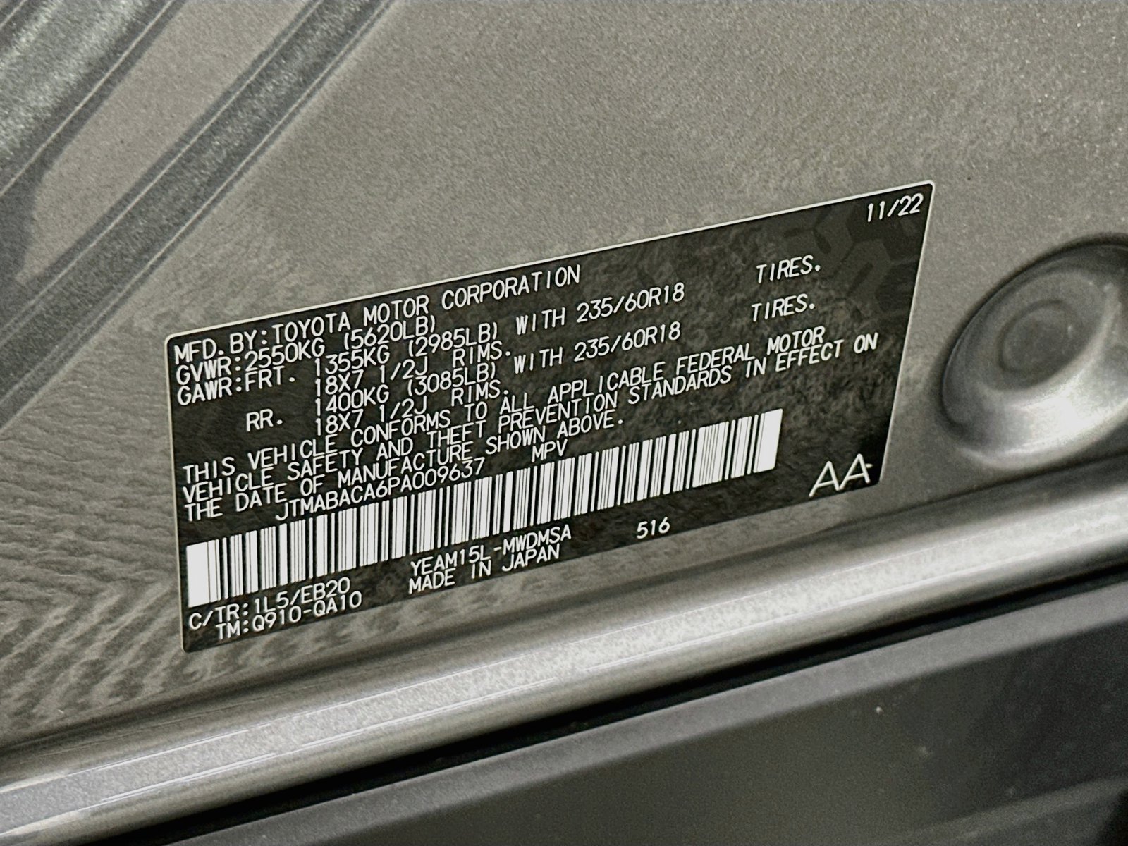 Certified 2023 Toyota bZ4X AWD image 32