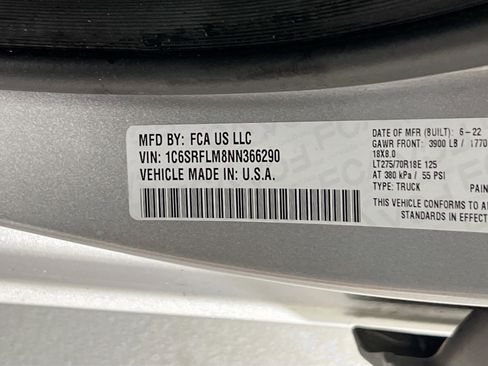 Used 2022 RAM 1500 Rebel w/ Rebel Level 2 Equipment Group image 32