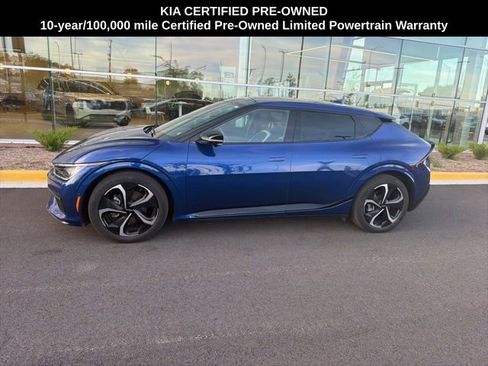 Certified 2023 Kia EV6 GT-Line w/ GT-Line Suede Seat Package AWD/4WD image 3