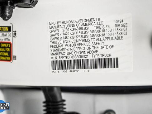 Used 2025 Honda Ridgeline Black Edition image 46