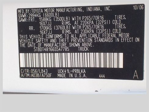 Used 2006 Toyota Tundra Limited image 17