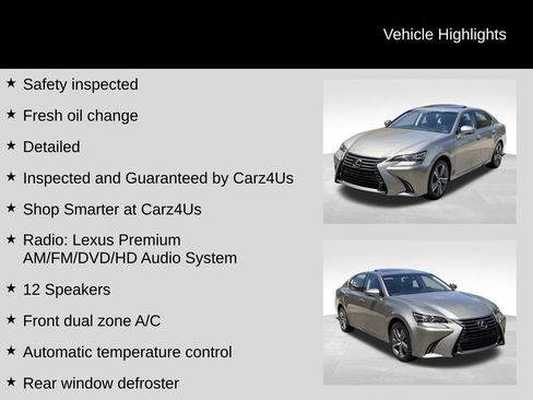 Used 2017 Lexus GS 350 AWD image 15