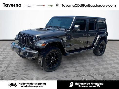 Used 2021 Jeep Wrangler Unlimited Sahara AWD/4WD image 1
