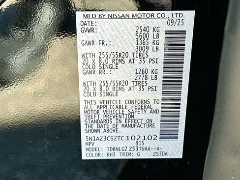 New 2026 Nissan Murano SL w/ Comfort Package image 34