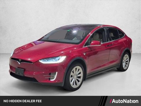 Used 2020 Tesla Model X Long Range AWD/4WD image 1