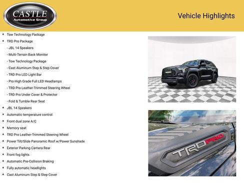 Used 2024 Toyota Sequoia TRD Pro AWD/4WD image 4